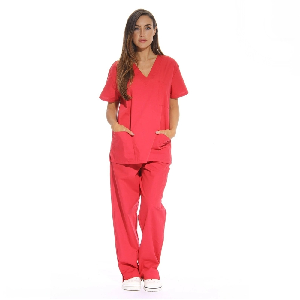 Just Love Scrub Set Six Pocket (V-Neck with Cargo Pant)